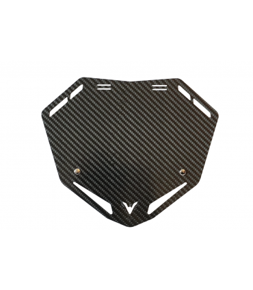 Plaque frontale carbone