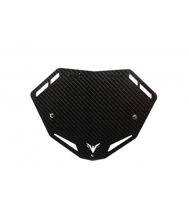 Plaque frontale carbone